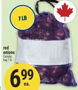 Marché Adonis red onions offer