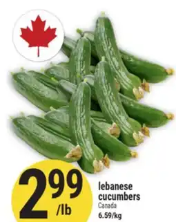 Marché Adonis LEBANESE CUCUMBERS offer