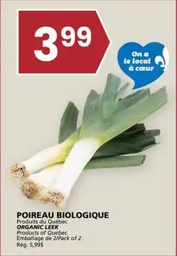 Rachelle-Bery Grocery ORGANIC LEEK offer