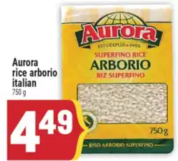 Marché Adonis Aurora rice arborio italian offer