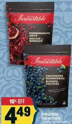 Marché Adonis Irresistible frozen fruits offer
