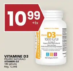 Rachelle-Bery Grocery PRAIRIE NATURALS VITAMIN D3 offer