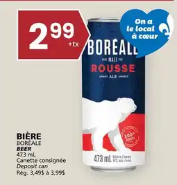Rachelle-Bery Grocery BORÉALE BEER offer