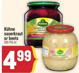 Marché Adonis Kühne Sauerkraut or Beets offer