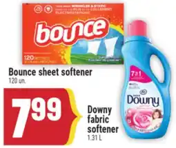 Marché Adonis Bounce sheet softener, Downy fabric softener offer