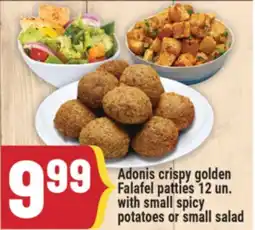 Marché Adonis ADONIS CRISPY GOLDEN FALAFEL PATTIES offer