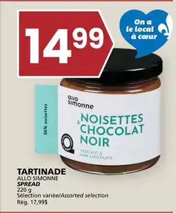Rachelle-Bery Grocery ALLO SIMONNE SPREAD offer