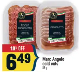 Marché Adonis Marc Angelo cold cuts offer