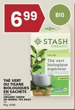 Rachelle-Bery Grocery STASH ORGANIC GREEN OR HERBAL TEA BAGS offer