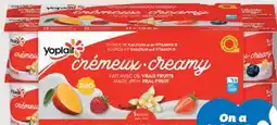 IGA YOPLAIT CRÉMEUX YOGURT offer