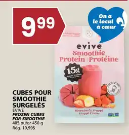 Rachelle-Bery Grocery EVIVE FROZEN CUBES FOR SMOOTHIE offer