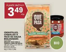 Rachelle-Bery Grocery QUE PASA ORGANIC TACO SHELLS, TORTILLA CHIPS OR SALSA offer