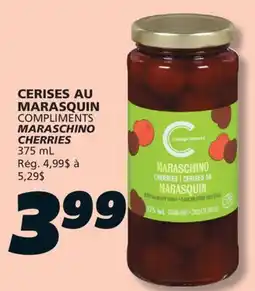 IGA COMPLIMENTS MARASCHINO CHERRIES offer