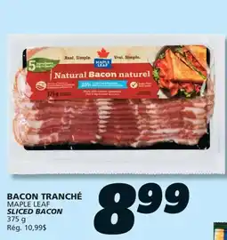 IGA MAPLE LEAF SLICED BACON offer