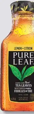 IGA REFRIGERATED FRUIT DRINK, LEMONADE OR ICED TEA PURE LEAF offer