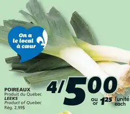 IGA LEEKS offer
