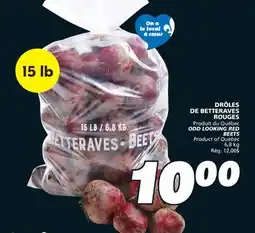 IGA ODD LOOKING RED BEETS offer