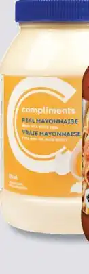 IGA COMPLIMENTS MAYONNAISE OR PASTA SAUCE offer