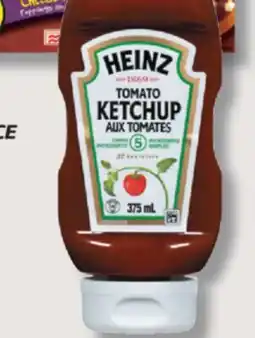 IGA HEINZ KETCHUP, MAYONNAISE MAYONNAISE-STYLE SA OR FROZEN BAGEL BITE OR DINNER offer