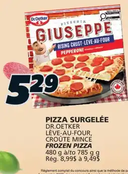 IGA DR.OETKER FROZEN PIZZA offer