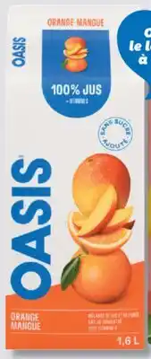 IGA OASIS (1,6 L) FRUIT JUICE offer