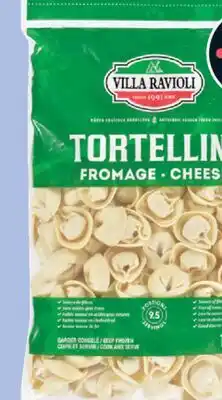 IGA VILLA RAVIOLI FROZEN FRESH PASTA offer