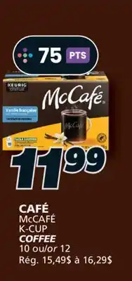 IGA McCAFÉ K-CUP COFFEE offer
