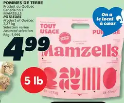 IGA POTATOES offer