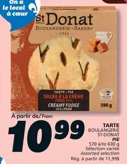 IGA BOULANGERIE ST-DONAT PIE offer