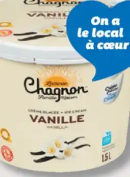 IGA LAITERIE CHAGNON ICE CREAM offer