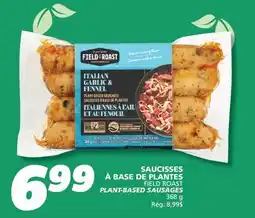 IGA FIELD ROAST PLANT-BASED SAUSAGES offer