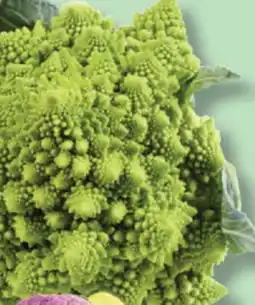 IGA PURPLE, ORANGE OR ROMANESCO CAULIFLOWER offer