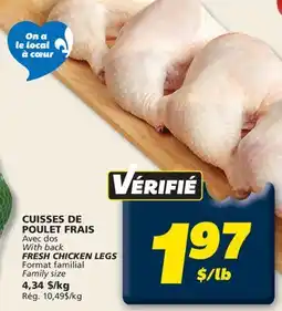 IGA FRESH CHICKEN LEGS offer