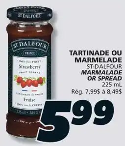 IGA ST-DALFOUR MARMALADE OR SPREAD offer