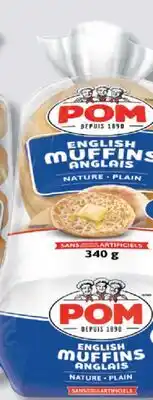 IGA POM ENGLISH MUFFINS offer