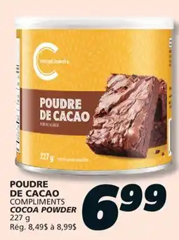 IGA COMPLIMENTS COCOA POWDER offer