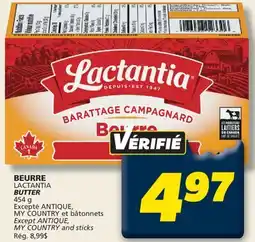 IGA LACTANTIA BUTTER offer