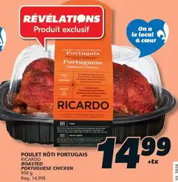 IGA RICARDO ROASTED PORTUGUESE CHICKEN offer