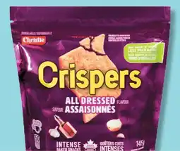 IGA CHRISTIE CRISPERS CRACKERS offer