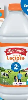 IGA LACTANTIA LACTOSE-FREE MILK offer