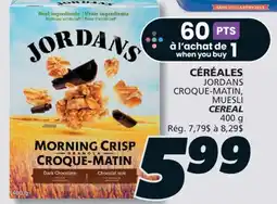 IGA JORDANS CEREAL offer