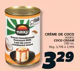 IGA HAIKU COCO CREAM offer