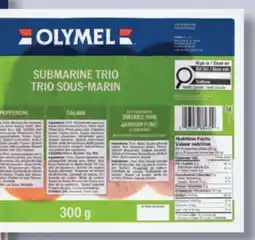 IGA OLYMEL SLICED DELI MEATS offer