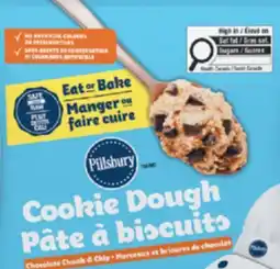 IGA PILLSBURY COOKIE DOUGH offer