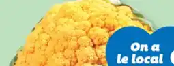 IGA ORANGE CAULIFLOWER offer