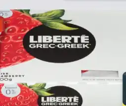 IGA LIBERTÉ GREC YOGURT offer