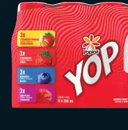 IGA YOP (12 x 200 mL) YOGURT offer