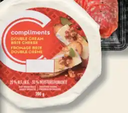 IGA COMPLIMENTS CHEESE offer