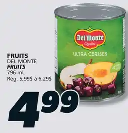IGA DEL MONTE FRUITS offer