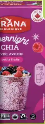 IGA PRANA OVERNIGHT CHIA ORGANIC AND FAIR TRADE OAT & CHIA MIX offer